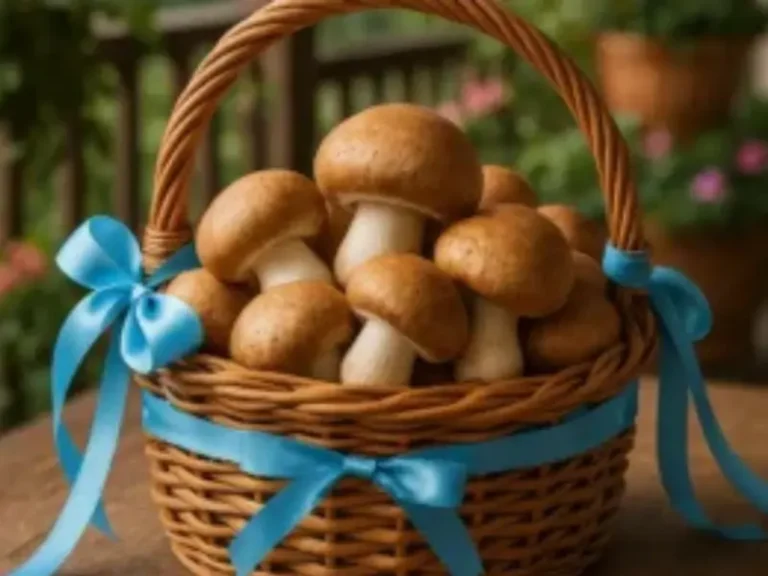Cogumelos Agaricus Blazei.