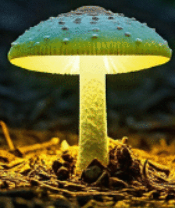 cogumelo luminescente